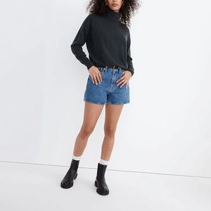 Madewell (re)sponsible cashmere turtleneck pullover sweater